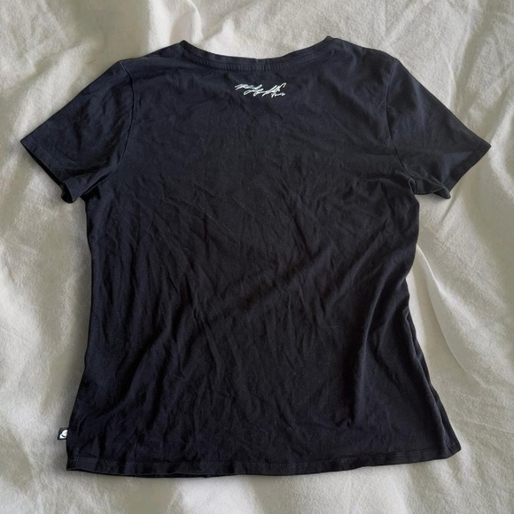 Karl Lagerfeld Black Graphic T-Shirt - Picture 4 of 4